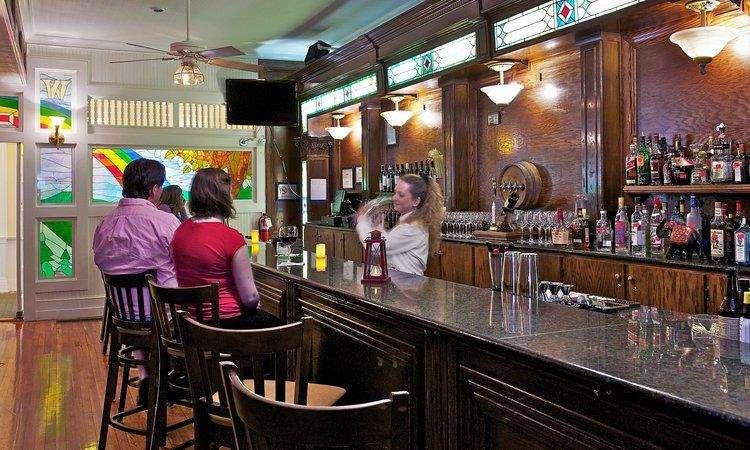 Green Park Inn بيوينغ روك المطعم الصورة